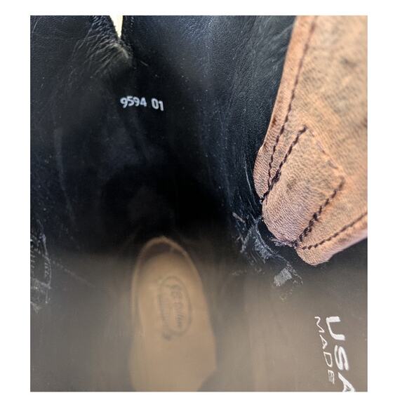 JB Dillon Reserve Cowboy Boots Brown JBRO3205 Leather Men 10.5 EE main image 11